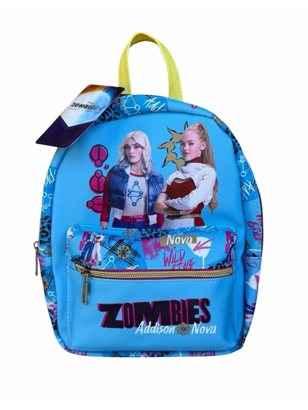 Disney Zombies 4 Dawn of the Vampires Backpack Addison Nova NWT Rare